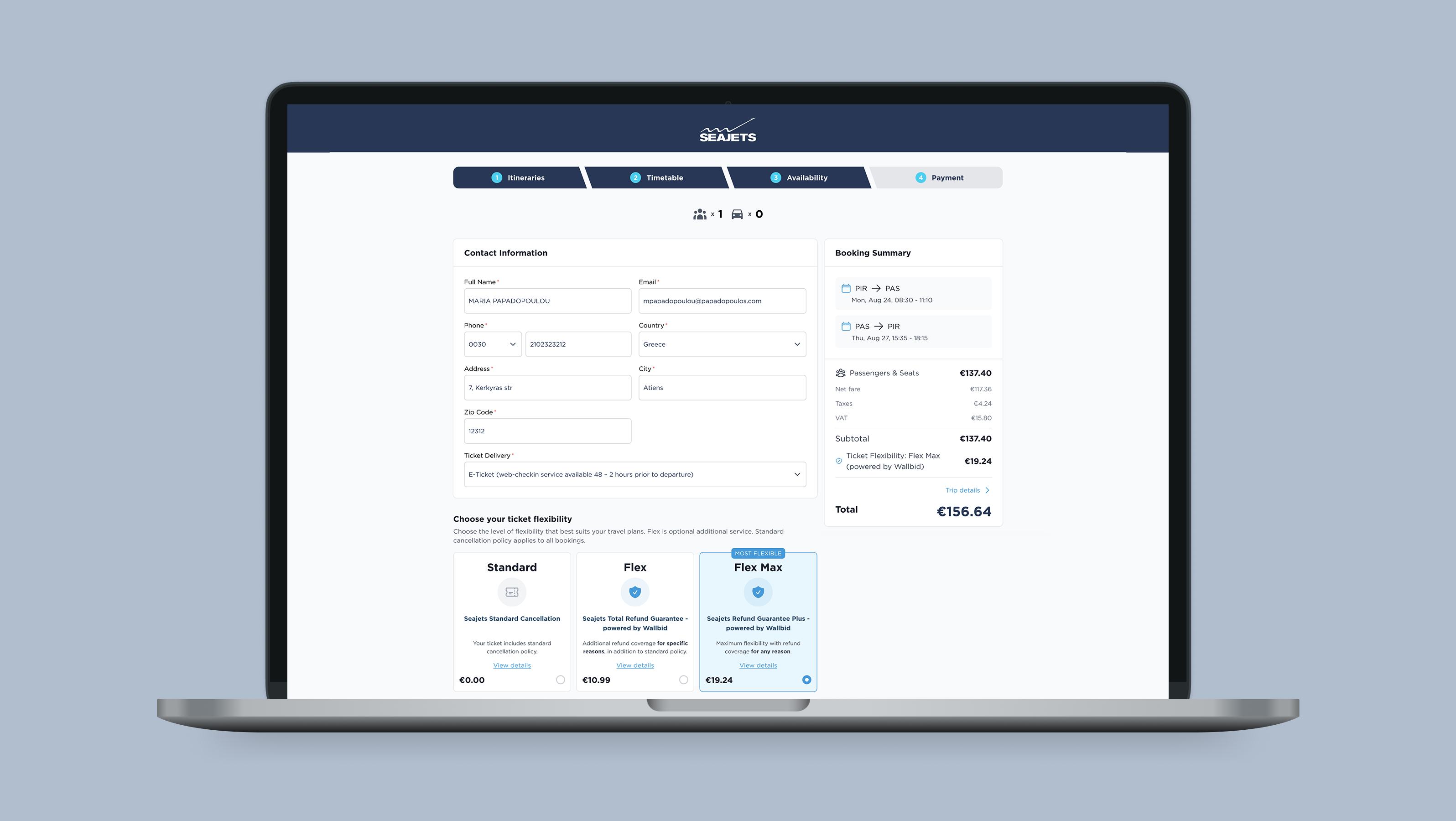 Seajets and Wallbid expand their partnership with the launch of Refund Guarantee Plus, the first CFAR ferry ticket guarantee in Greece